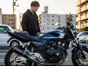 CB400SFカスタム車を売りたかった先輩がバイクワンに相談した話
