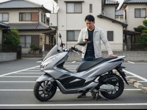 初めてのバイク売却に悩んだ先輩がバイクランドでPCXを売却した結果