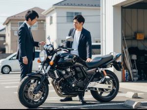 転勤が決まった先輩がバイク王でCB400SFを売却した結果
